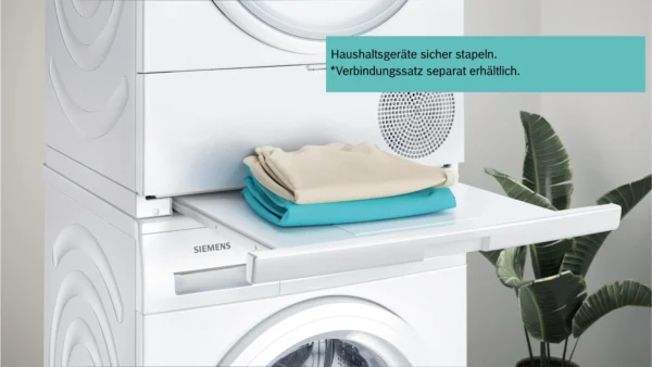 SIEMENS WQ35G2DG0, iQ500, Wärmepumpen-Trockner, 8 kg – Bild 6