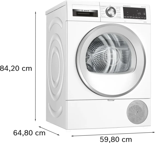 BOSCH WQG233DH0, Serie 6, Wärmepumpentrockner, 8 kg – Bild 11