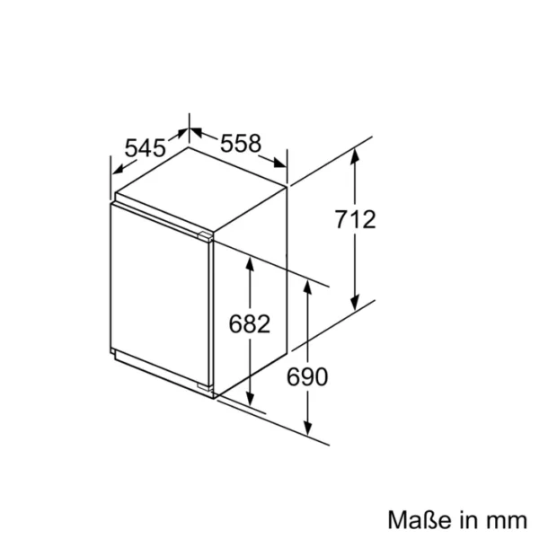 SIEMENS GI11VAFE0, iQ500, Einbau Gefrierschrank – Bild 5