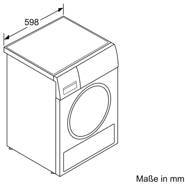 SIEMENS WT45HVG3, iQ300, Wärmepumpen-Trockner, 8 kg – Bild 6