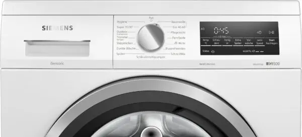 SIEMENS WU14UTG1, iQ500 Waschmaschine, Frontlader 8 kg 1400 U/min. – Bild 4