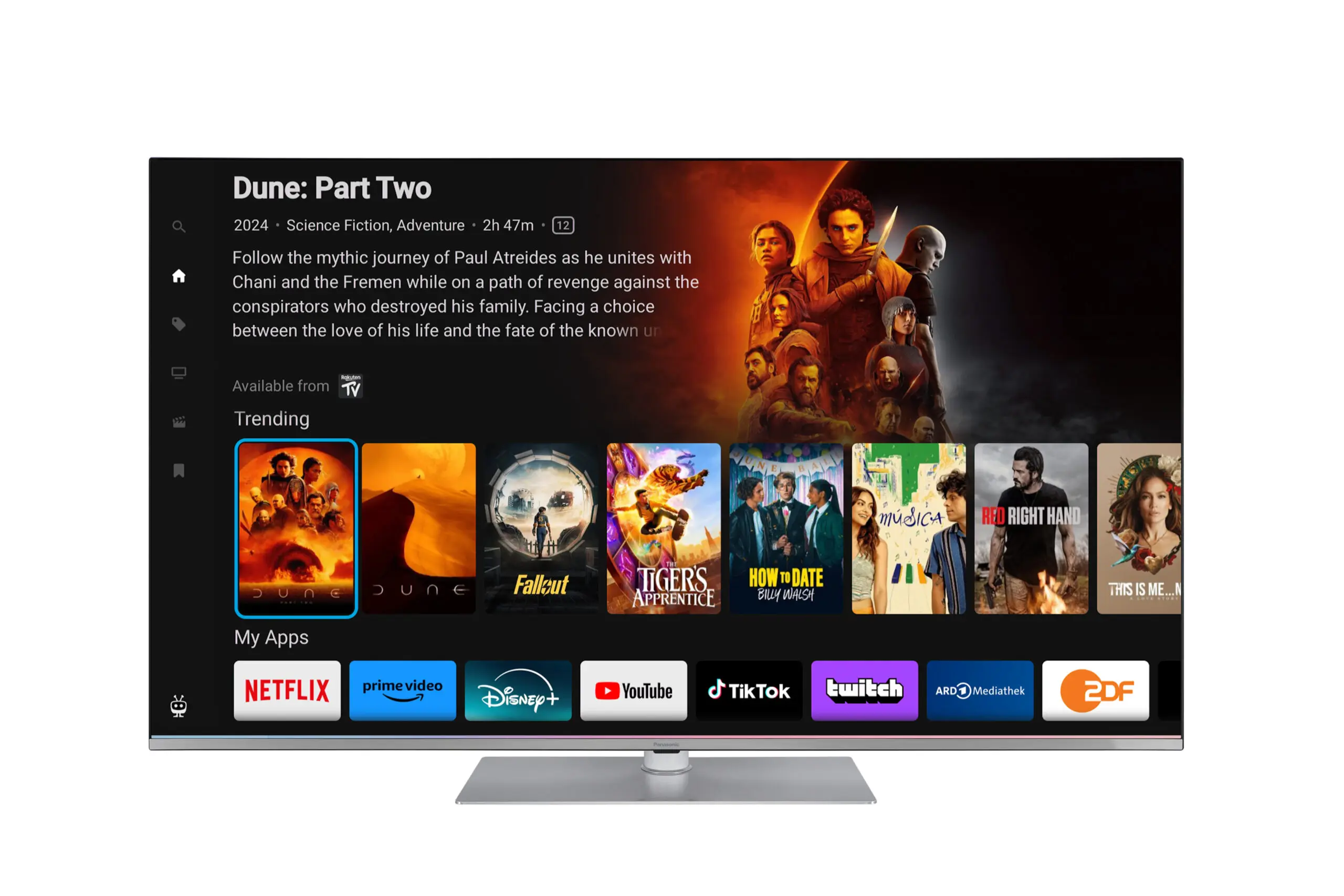 Panasonic TB-65W63AE6 - 65 Zoll 4K LED Smart TV – Bild 3