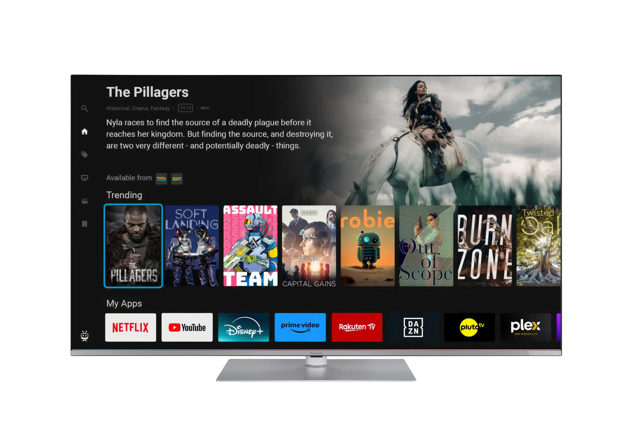 Panasonic TB-65W63AE6 - 65 Zoll 4K LED Smart TV – Bild 4