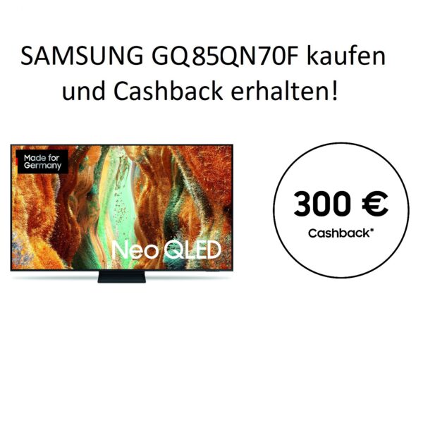 Samsung GQ85QN70F (2025) - 85 Zoll 4K NeoQLED QN70F Vision AI Smart TV