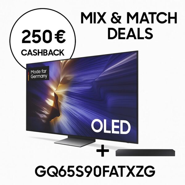 Samsung GQ65S90FATXZG (2025) - 65 Zoll 4K OLED Vision AI Smart TV