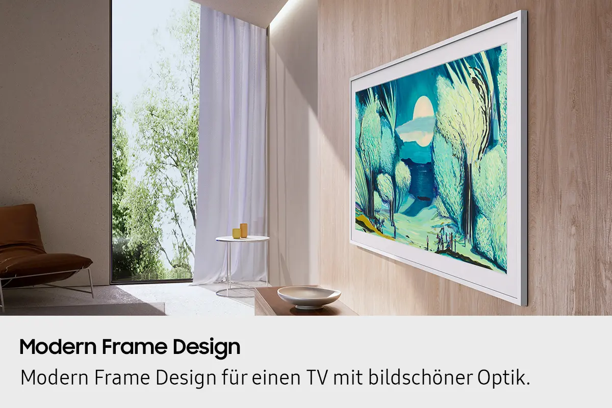 Samsung Modern Frame Design The Frame 2025 LS03F Atlas Vision Store