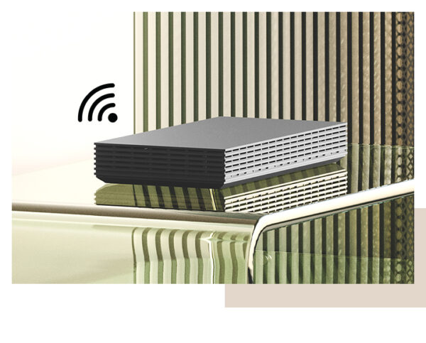 Samsung GQ85LS03FWUXZG (2025) - 85 Zoll The Frame Pro Wireless One Connect Box – Bild 9