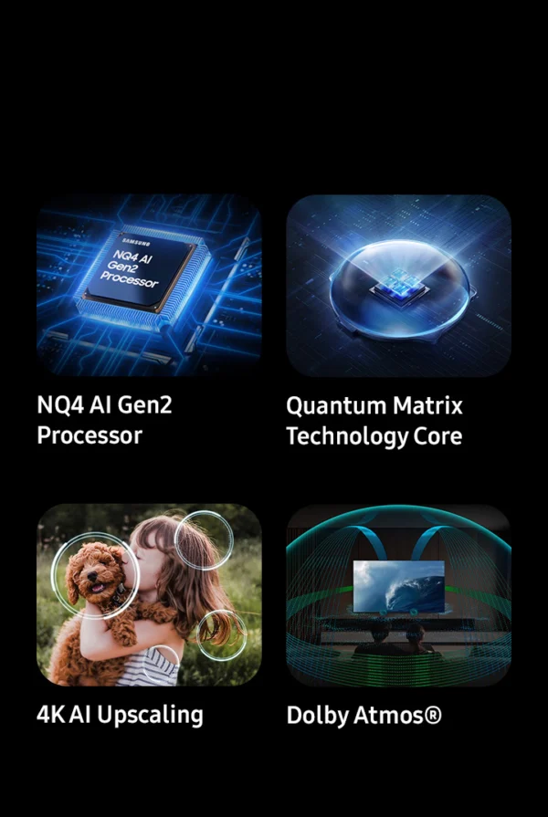 Samsung GQ100QN80FUXZG (2025) - 100 Zoll 4K NeoQLED QN80F Vision AI Smart TV – Bild 8