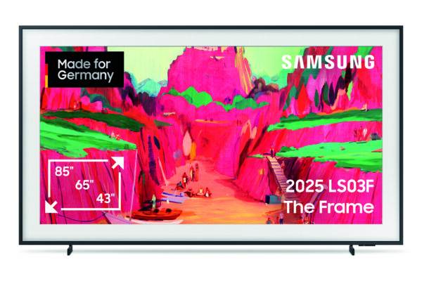Samsung GQ85LS03FWUXZG (2025) - 85 Zoll The Frame Pro Wireless One Connect Box