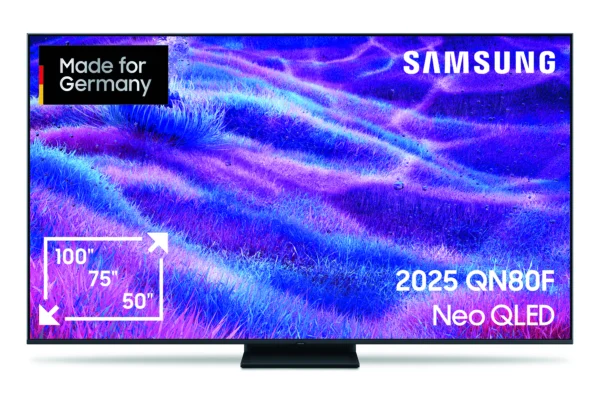 Samsung GQ100QN80FUXZG (2025) - 100 Zoll 4K NeoQLED QN80F Vision AI Smart TV