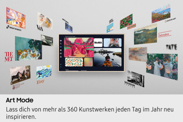 Samsung GQ65LS03FWUXZG (2025) - 65 Zoll The Frame Pro Wireless One Connect Box – Bild 9