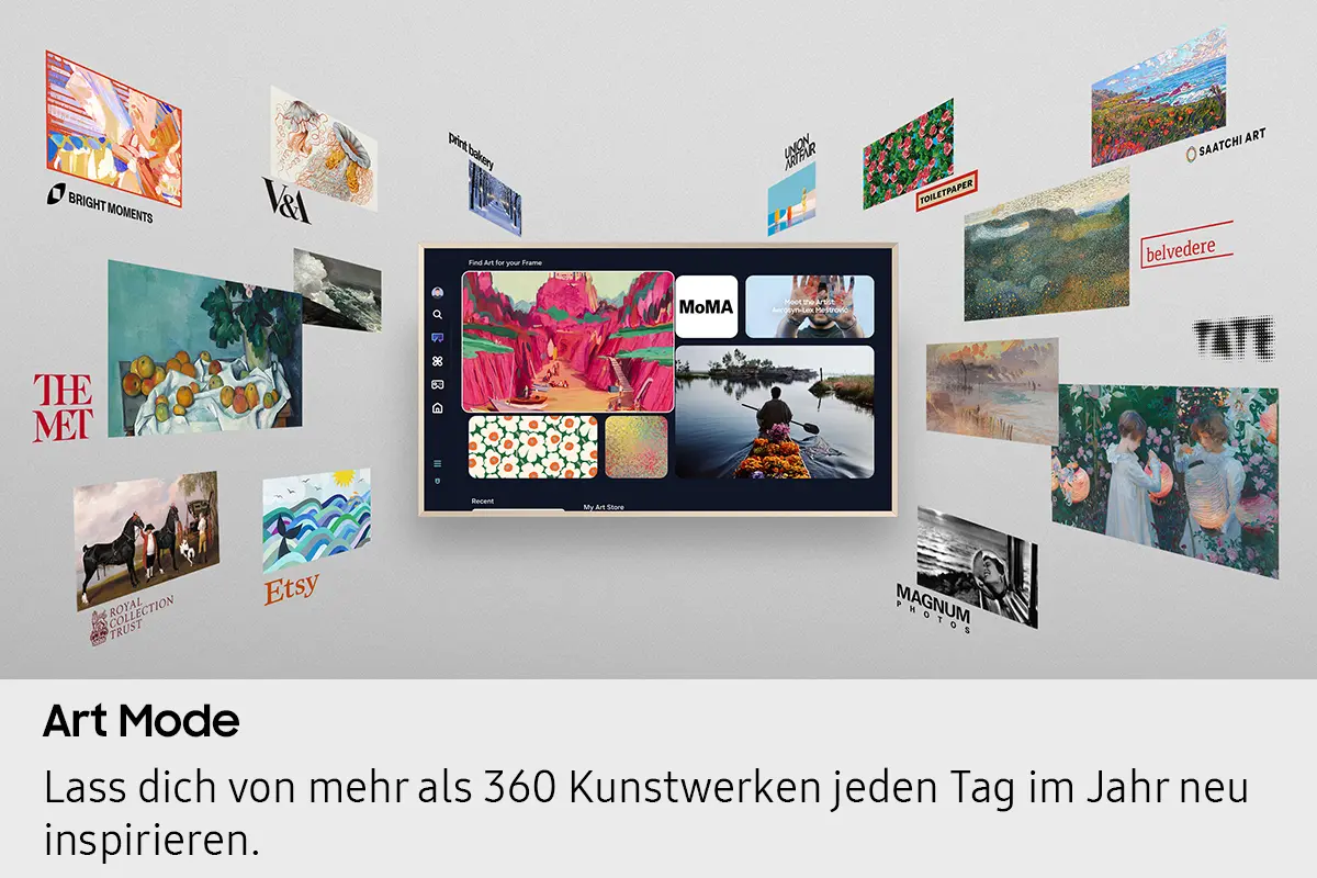 Samsung GQ65LS03FWUXZG (2025) - 65 Zoll The Frame Pro Wireless One Connect Box – Bild 13