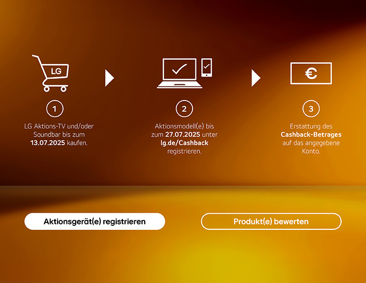LG Cashback Aktion „10 Mio. OLED TVs“ vom 05.05.2025 bis 13.07.2025 Atlas Vision Store LG Cashback Aktion „10 Mio. OLED TVs“ vom 05.05.2025 bis 13.07.2025 Atlas Vision Store