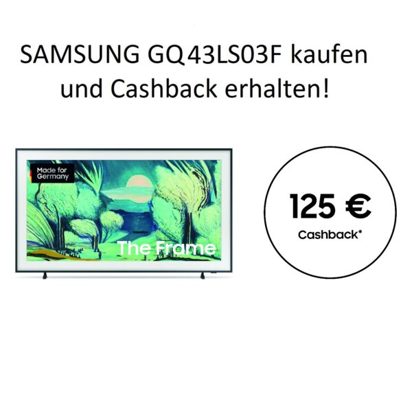 Samsung GQ43LS03FAUXZG (2025) - 43 Zoll The Frame AI Smart TV