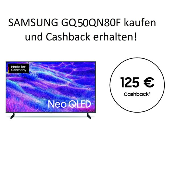 Samsung GQ50QN80F (2025) - 50 Zoll 4K NeoQLED QN80F Vision AI Smart TV