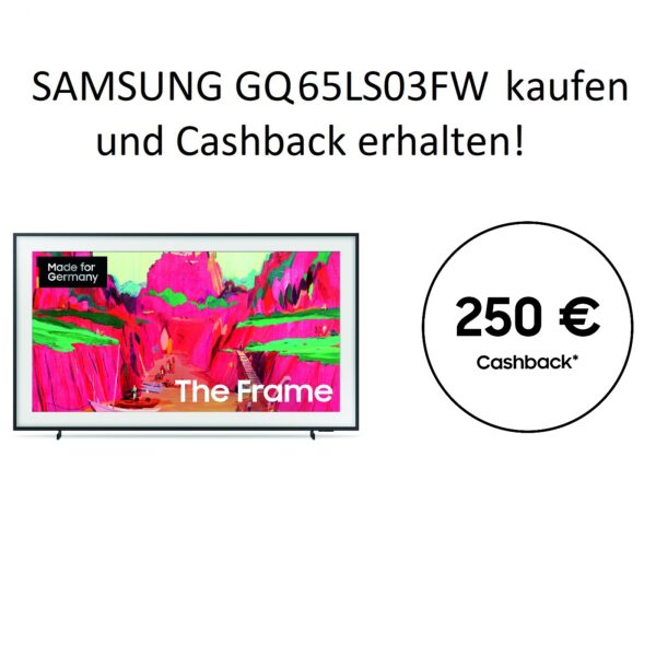 Samsung GQ65LS03FWUXZG (2025) - 65 Zoll The Frame Pro Wireless One Connect Box