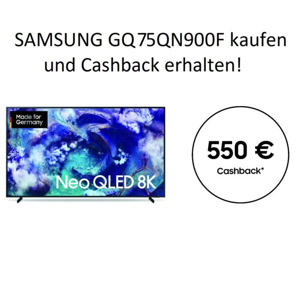 Samsung GQ75QN900F (2025) - 75 Zoll 8K NeoQLED QN900F Vision AI Smart TV