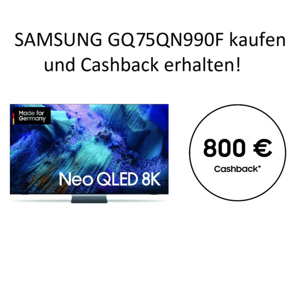 Samsung GQ75QN990F (2025) - 75 Zoll 8K NeoQLED QN990F Vision AI Smart TV