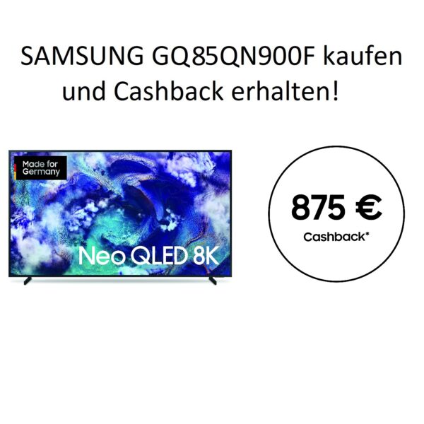 Samsung GQ85QN900F (2025) - 85 Zoll 8K NeoQLED QN900F Vision AI Smart TV