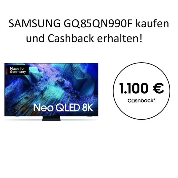 Samsung GQ85QN990F (2025) - 85 Zoll 8K NeoQLED QN990F Vision AI Smart TV