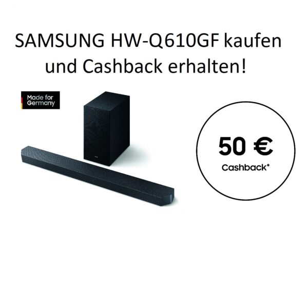 Samsung HW-Q610GF/ZG (2025) - 3.1.2-Kanal Premium Soundbar Dolby Atmos