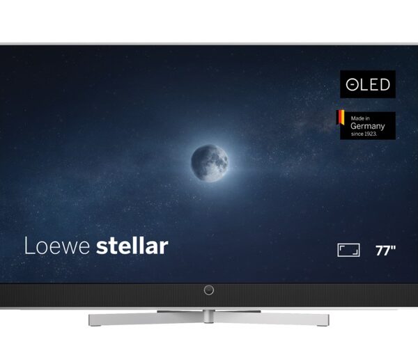 LOEWE STELLAR 77 DR+ ALU BRUSHED OLED 63474S50 - 77 Zoll OLED 4K TV 2025