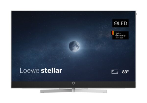 LOEWE STELLAR 83 DR+ ALU BRUSHED OLED 63477S50 - 83 Zoll OLED 4K TV 2025