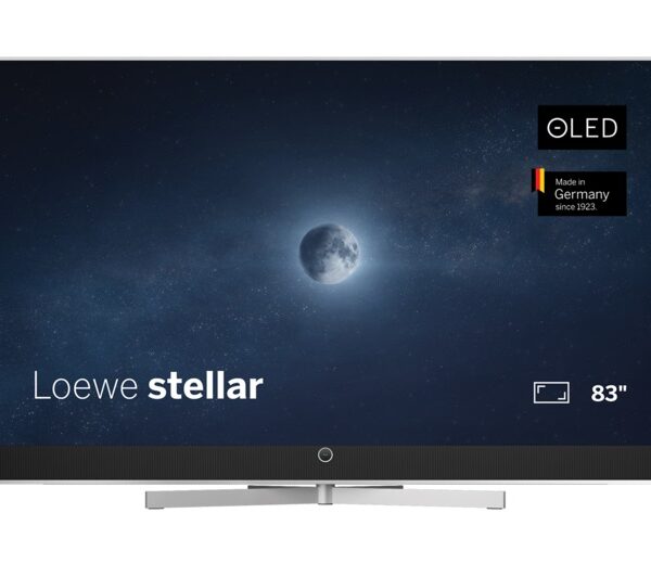 LOEWE STELLAR 83 DR+ ALU BRUSHED OLED 63477S50 - 83 Zoll OLED 4K TV 2025