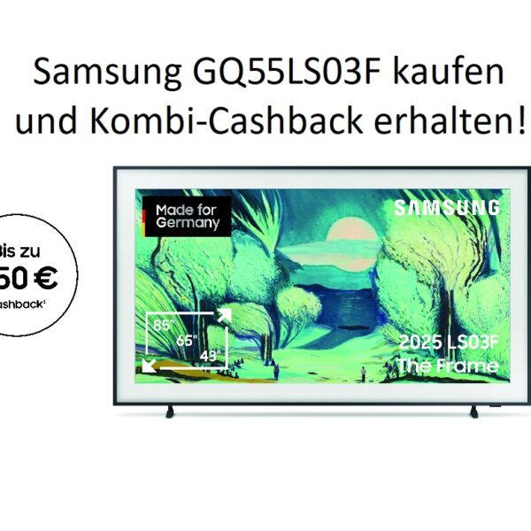 Samsung GQ55LS03FAUXZG (2025) - 55 Zoll The Frame AI Smart TV