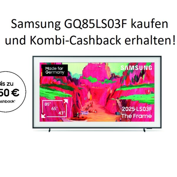 Samsung GQ85LS03DAUXZG (2024) - The Frame 85 Zoll 4K QLED Smart TV