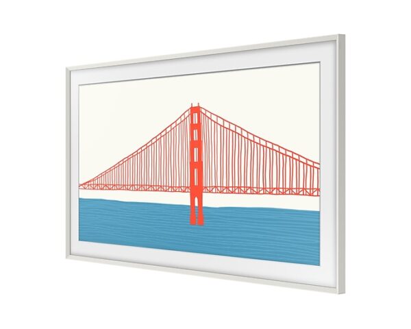 Samsung VG-SCFA65WTCXC - Rahmen The Frame 65 Zoll Weiss abgeschrägt – Bild 3