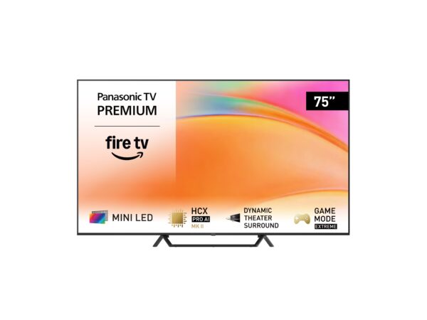 Panasonic TV-75W95BEG (2025) – Premium 75 Zoll Mini-LED 4K Fernseher mit Fire TV