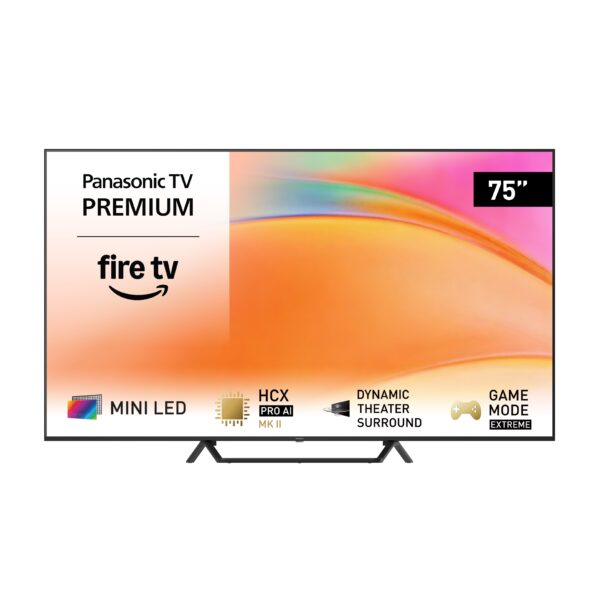 Panasonic TV-75W95BEG (2025) – Premium 75 Zoll Mini-LED 4K Fernseher mit Fire TV