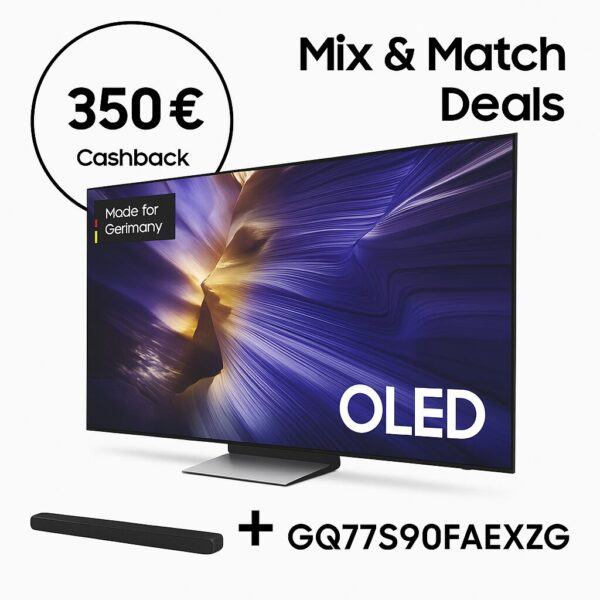 Samsung GQ77S90FAEXZG (2025) - 77 Zoll 4K OLED S90F Vision AI Smart TV
