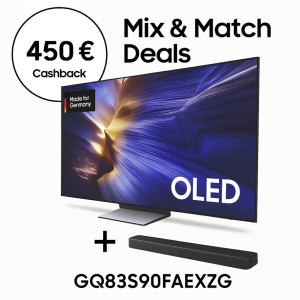 Samsung GQ83S90FAEXZG (2025) - 83 Zoll 4K OLED Vision AI Smart TV