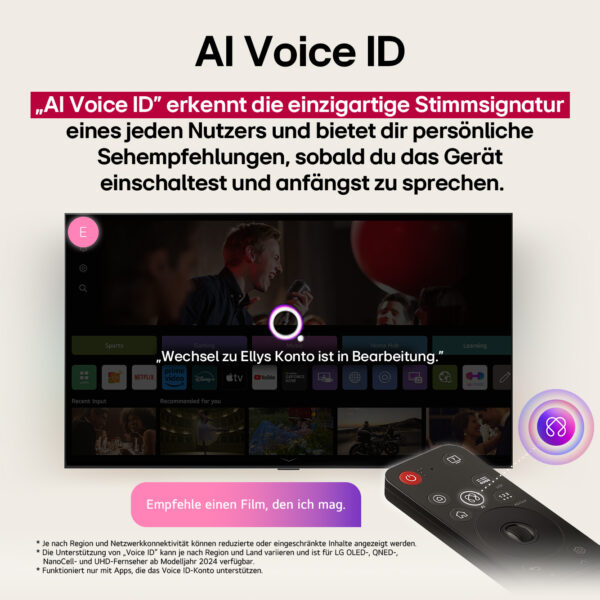 LG OLED83M59LA – 83" 4K OLED evo M5 (2025) mit Zero Connect & Wandhalterung – Bild 8