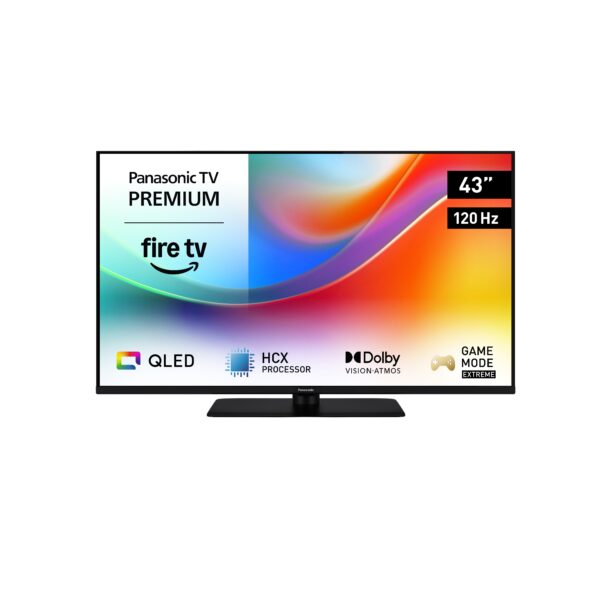 Panasonic TV-43W85BEZ (2025) – 43 Zoll Full Array LED 4K Fernseher mit Fire TV