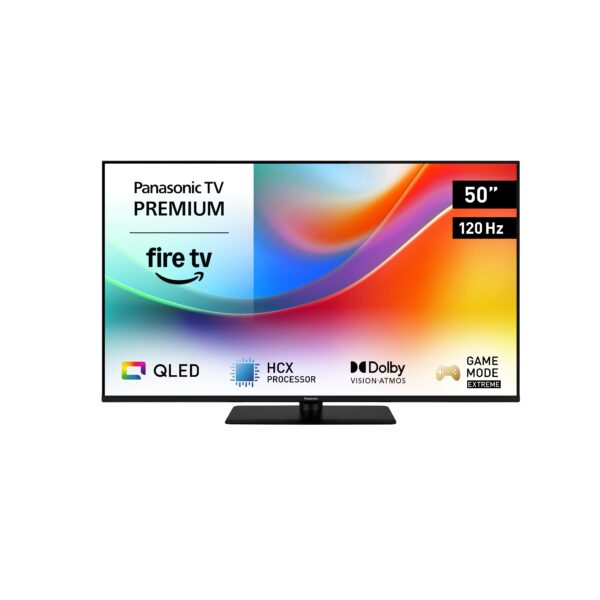 Panasonic TV-50W85BEZ (2025) – 50 Zoll Full Array LED 4K Fernseher mit Fire TV