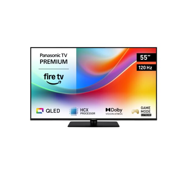 Panasonic TV-55W85BEZ (2025) – 55 Zoll Full Array LED 4K Fernseher mit Fire TV