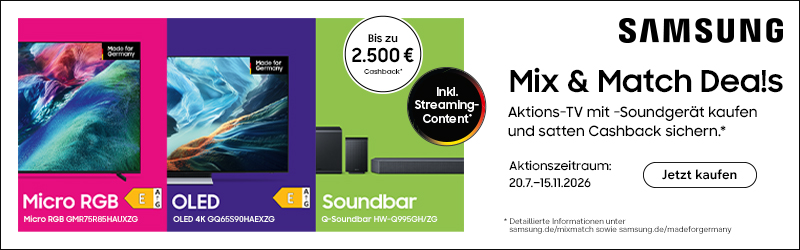 Samsung Visual and Sound eXperience Mix and Match Deals 2026