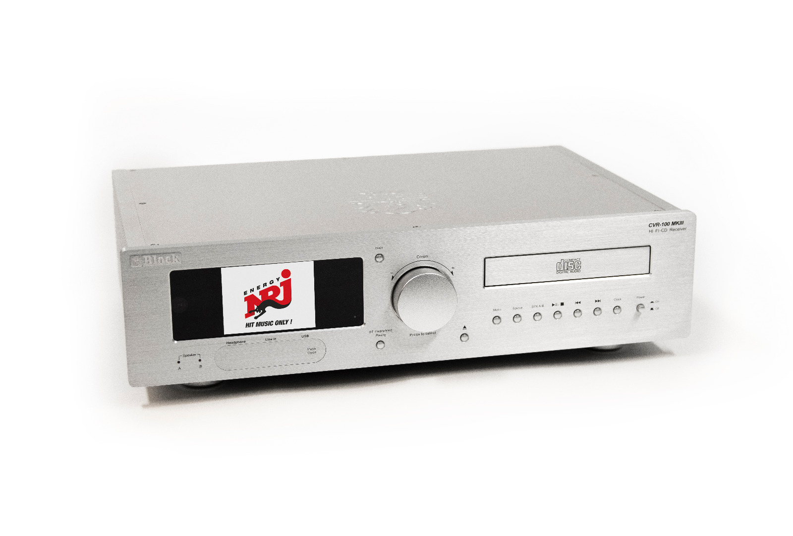 Audioblock CVR-100+ MKIII – Diamantsilber