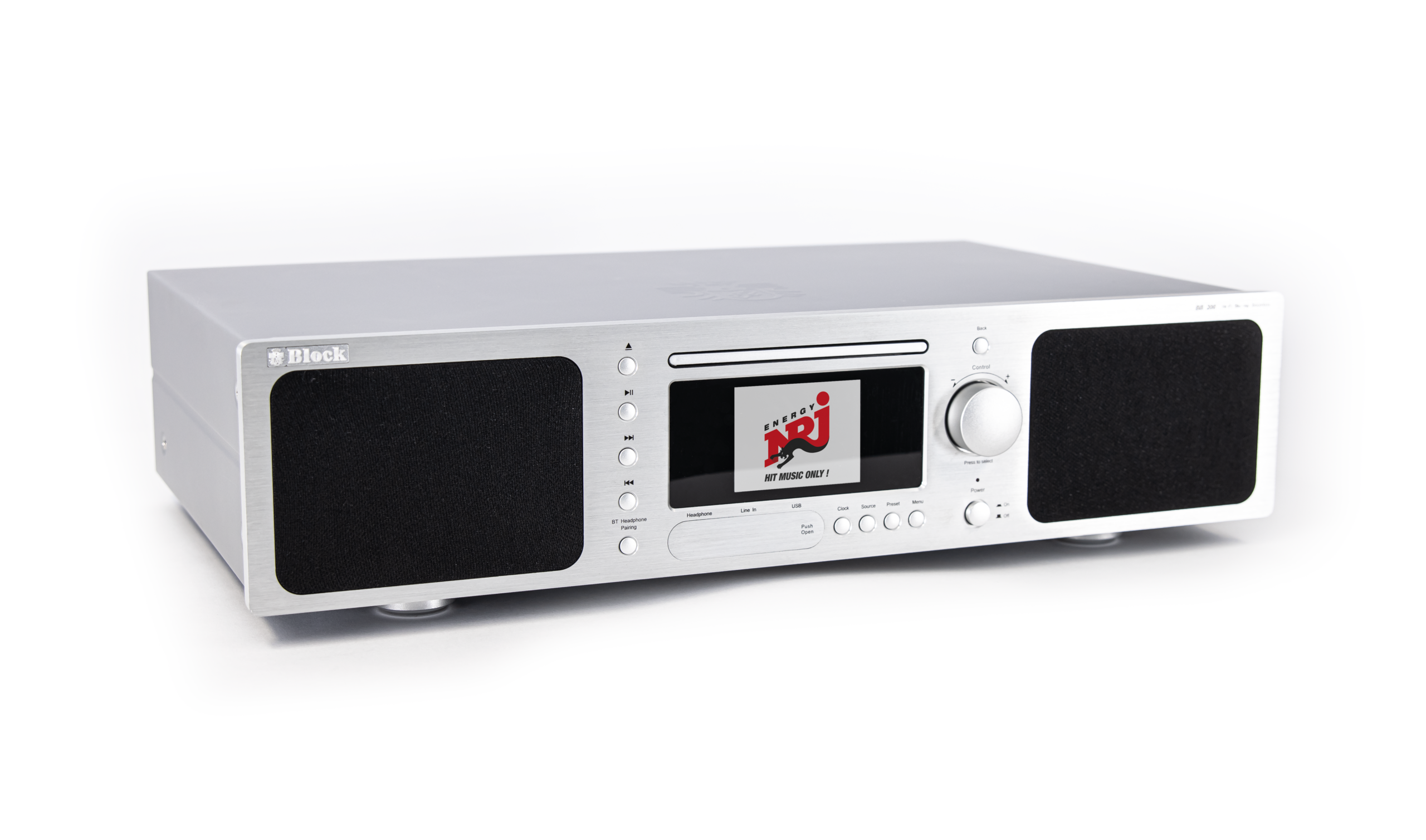 Audioblock BB-200 – Diamantsilber
