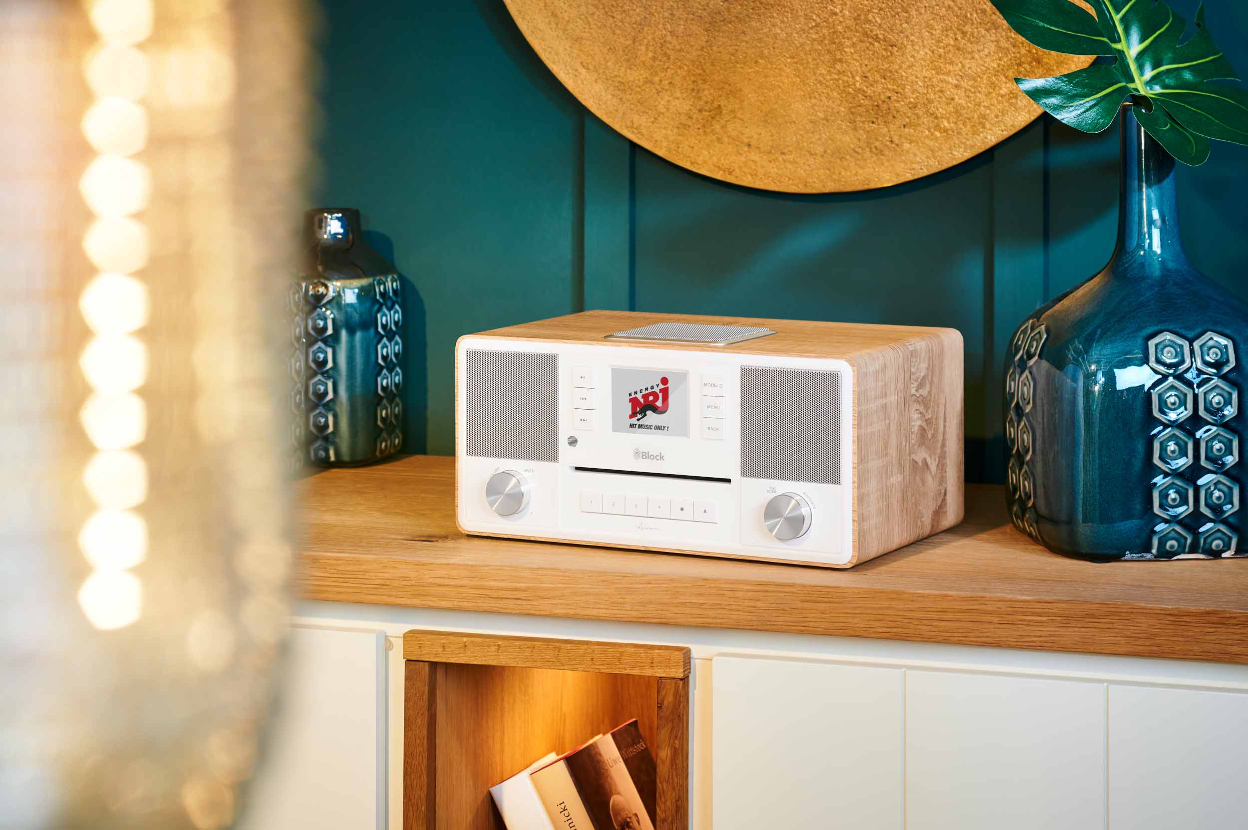 Audioblock AURORA – Walnuss