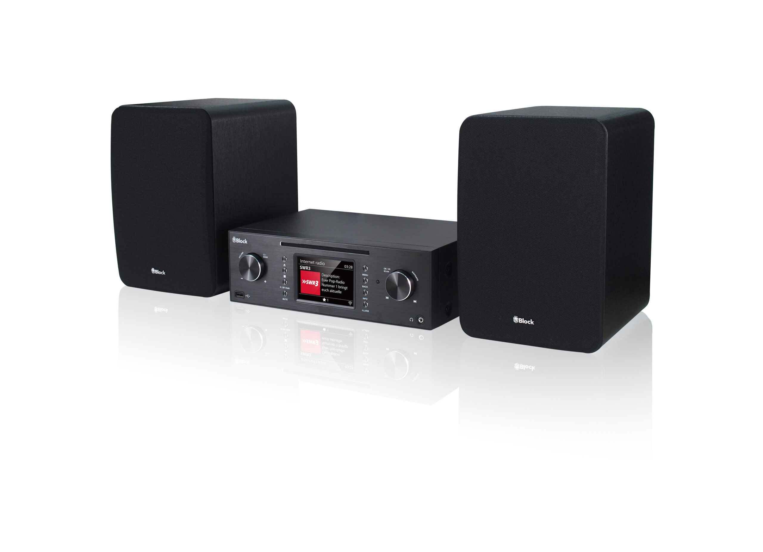 Audioblock MHF-50 – Schwarz