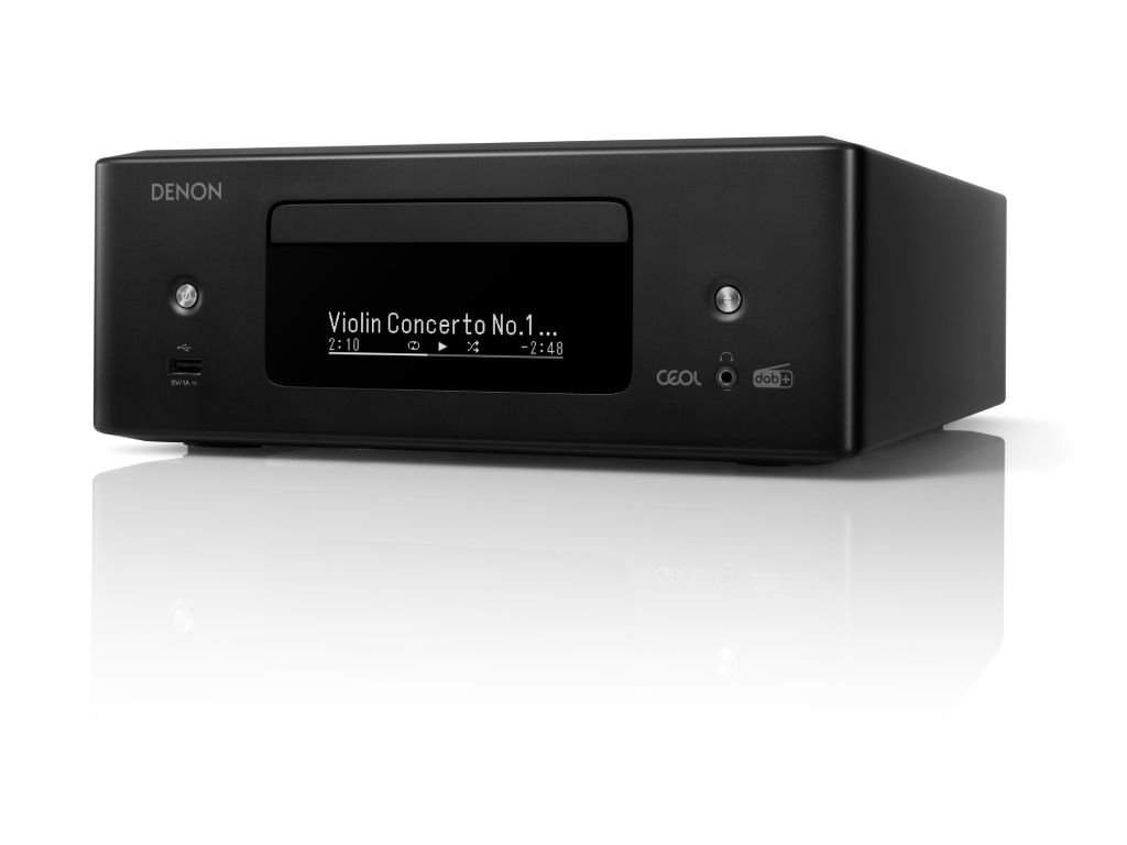 Denon RCD-N12DAB Schwarz – CEOL Netzwerk-CD-Receiver