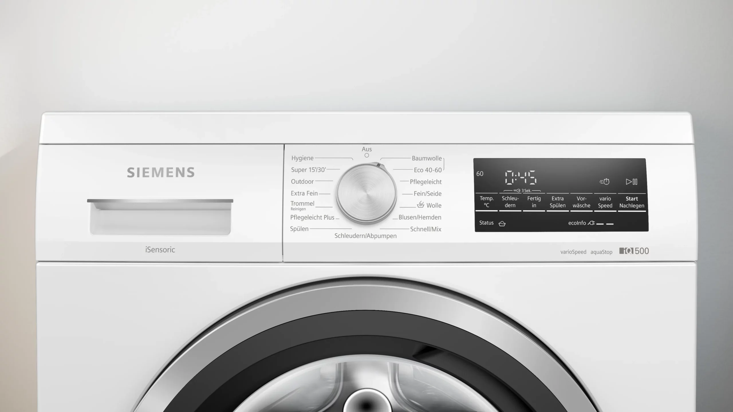 Siemens WU14UT71 iQ500 Waschmaschine – 8 kg, unterbaufähig – Bild 2