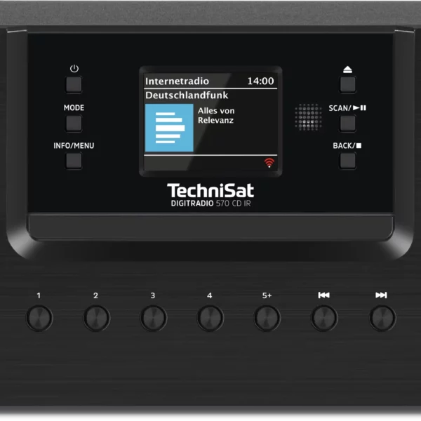 TechniSat DIGITRADIO 570 CD IR – Schwarz