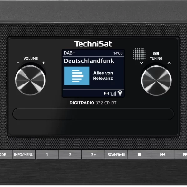 TechniSat DIGITRADIO 372 CD BT – Schwarz