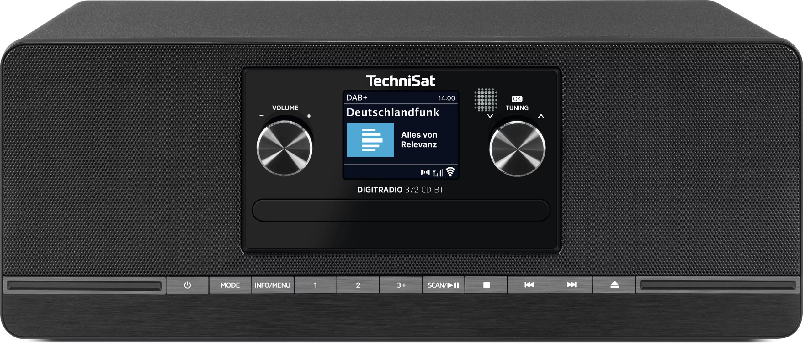 TechniSat DIGITRADIO 372 CD BT – Schwarz