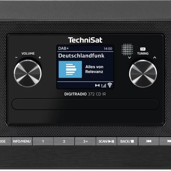 TechniSat DIGITRADIO 372 CD IR – Schwarz